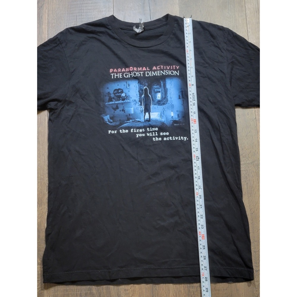 Paranormal Activity The Ghost‎ Dimension Movie T Shirt Black Adult Size G